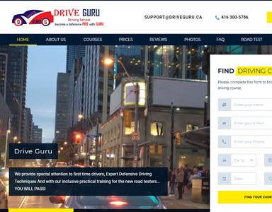 Drive Guru is a Toronto based driving school